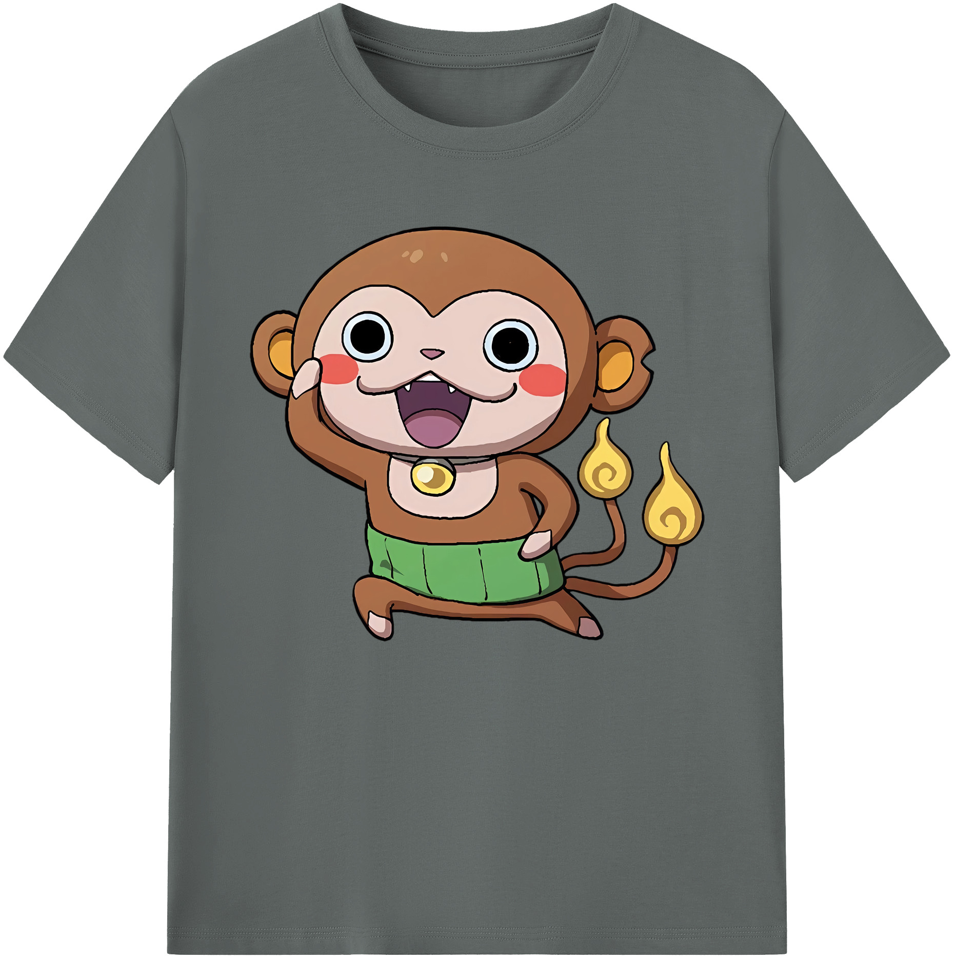 （画像用） 妖怪ウォッチ Yo-kai Watch 綿100％ メンズ半袖Tシャツ｜肌触りやわらか＆通気性